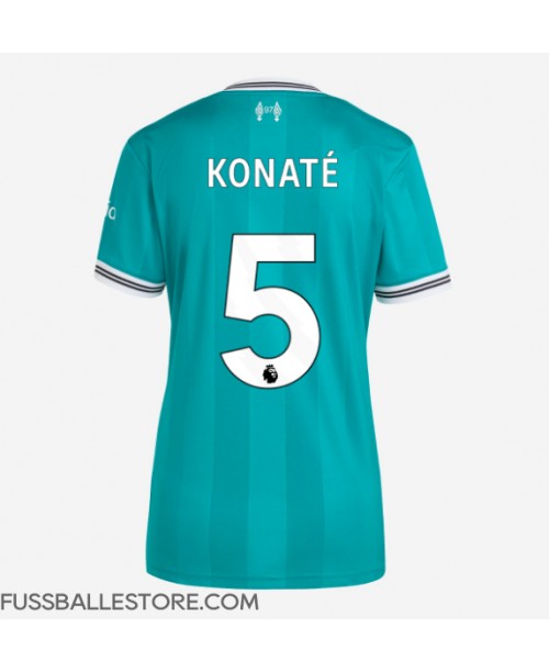 Günstige Liverpool Ibrahima Konate #5 3rd trikot Damen 2025-26 Kurzarm Günstige Liverpool Ibrahima Konate #5 3rd trikot Damen 2025-26 Kurzarm